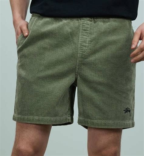 stussy corduroy shorts.